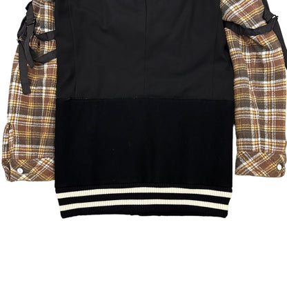 Number (N)ine 05AW Docking Jacket Wool Silk Multi Size 2