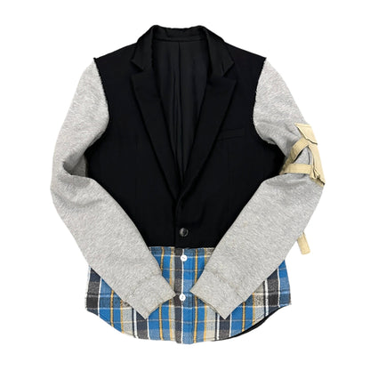 Number (N)ine 05AW Wool Cotton Docking Jacket Size 2