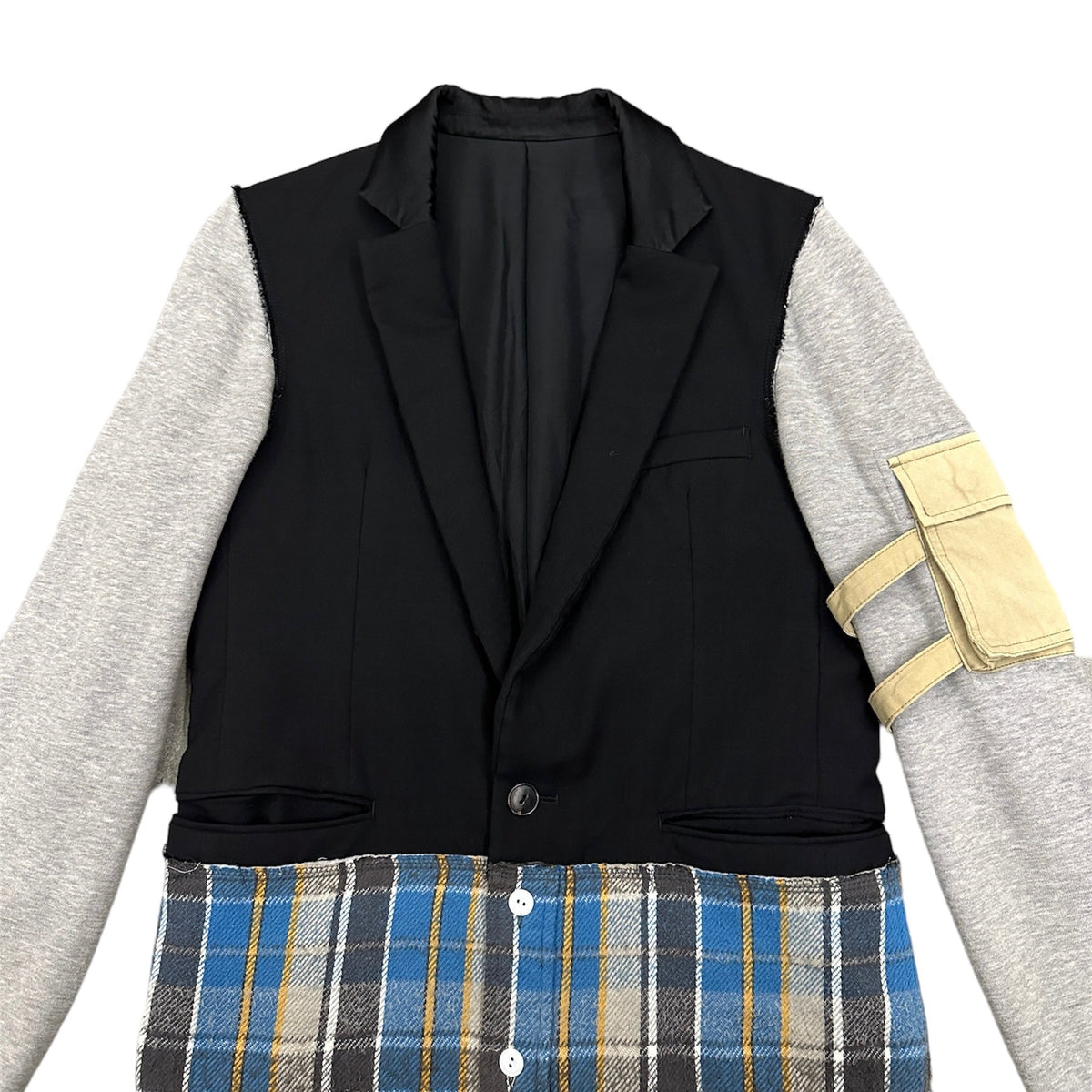 Number (N)ine 05AW Wool Cotton Docking Jacket Size 2