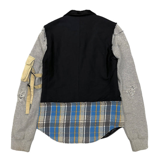Number (N)ine 05AW Wool Cotton Docking Jacket Size 2