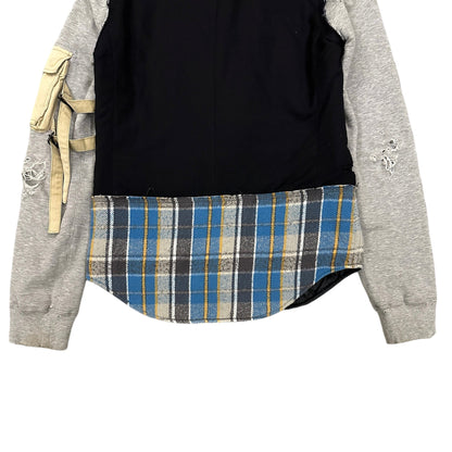 Number (N)ine 05AW Wool Cotton Docking Jacket Size 2
