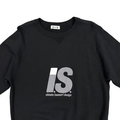 Japanese Brand I.S Issey Miyake Sweatshirt Black Size 2