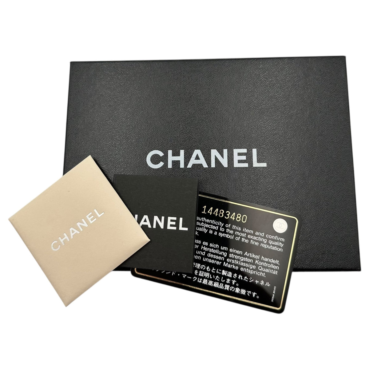 CHANEL Camellia Coco Mark Wallet Multi