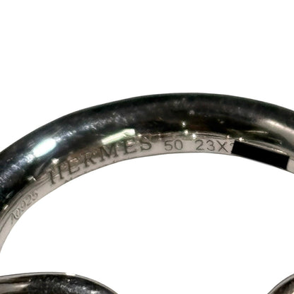 HERMES Echappe Croisette GM Silver925 Ring Size JP 10