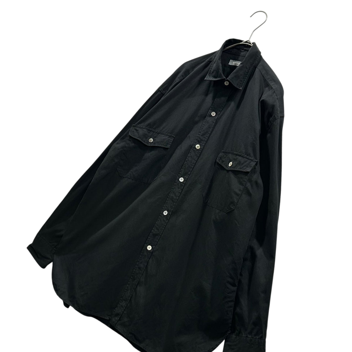 COMME des GARCONS HOMME Vintage Flap Long Sleeve Shirt Size FREE