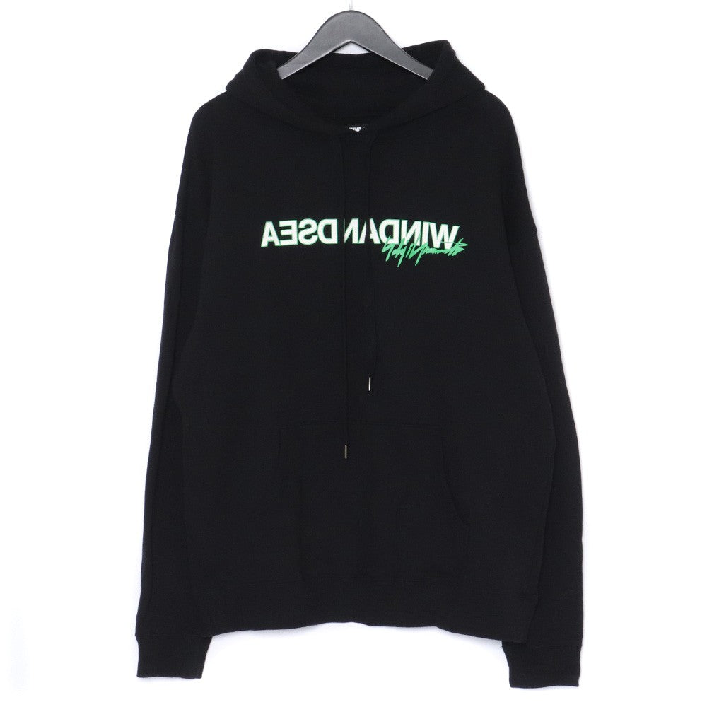 WIND AND SEA x WILDSIDE YOHJI YAMAMOTO Hoodie Black Size 4
