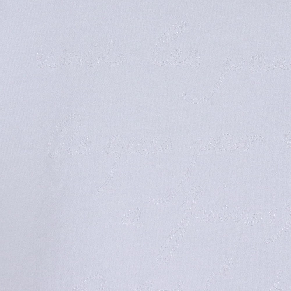 BERLUTI 25SS Scritto Embroidery T-Shirt White Size XS