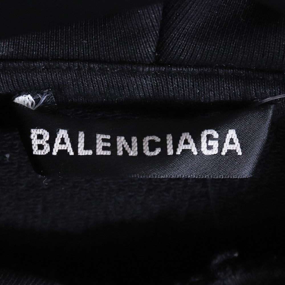 BALENCIAGA Copyright Medium Fit Hoodie Black Size L