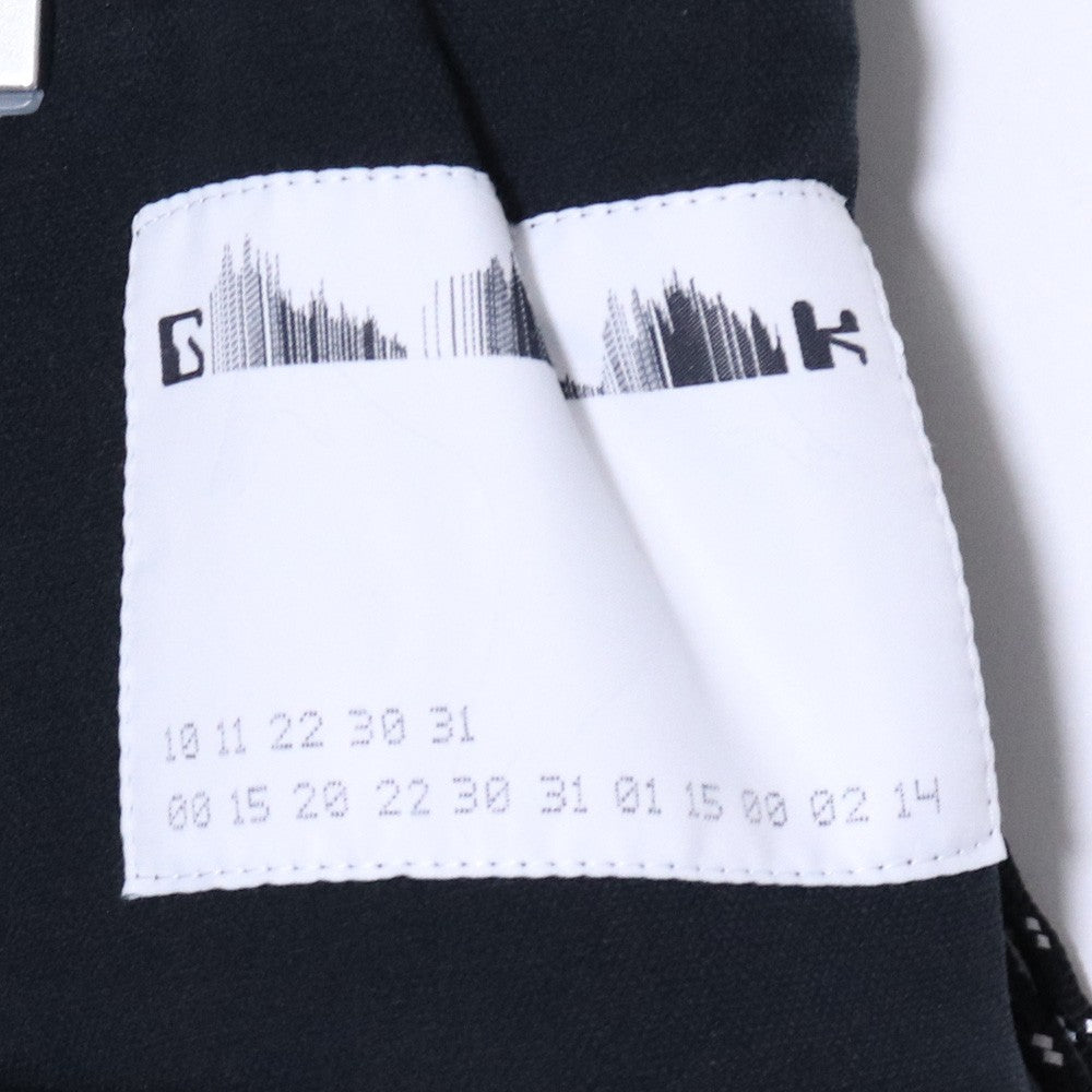 ALMOSTBLACK 25AW Polartec Zip Pocket Pants Black Size 2