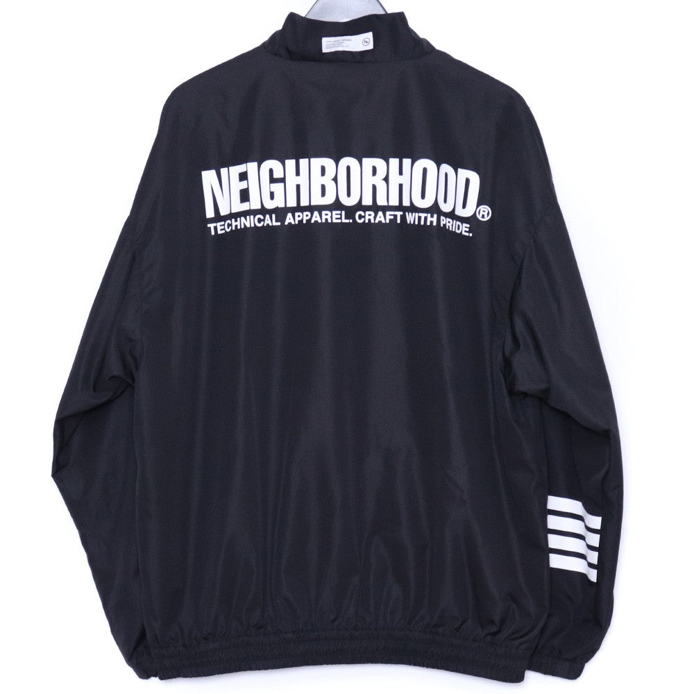 NEIGHBORHOOD 24SS Nylon Track Jacket Black Size M