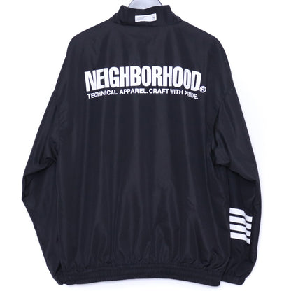 NEIGHBORHOOD 24SS Nylon Track Jacket Black Size M