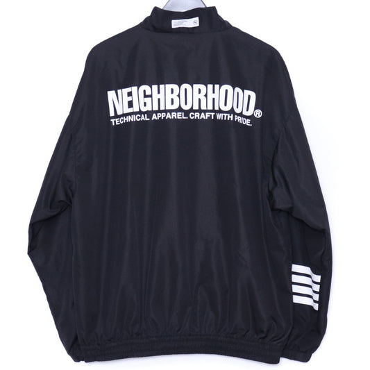 NEIGHBORHOOD 24SS Nylon Track Jacket Black Size M