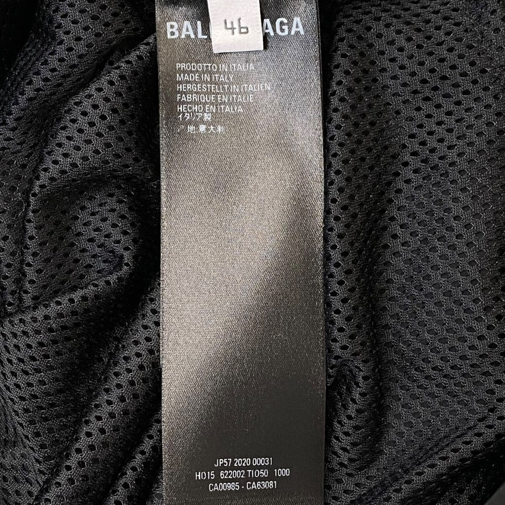 Balenciaga 20SS Credit Card Logo Nylon Windbreaker Size 46