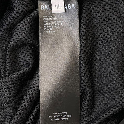 Balenciaga 20SS Credit Card Logo Nylon Windbreaker Size 46