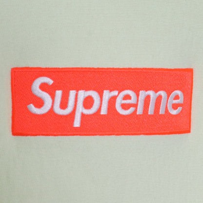 SUPREME 17AW Box Logo Hooded Sweatshirt Lime Size M