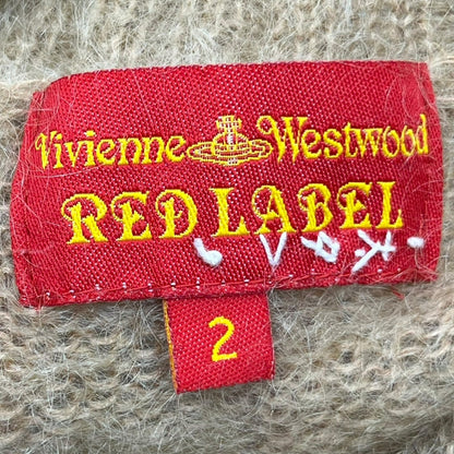 Vivienne Westwood RED LABEL 00s Orb Cardigan Beige Size 2