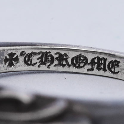 CHROME HEARTS Baby Classic Floral Ring Silver Size ONE SIZE
