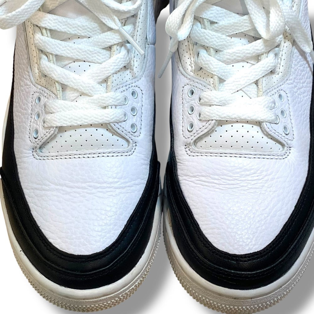 Nike FRAGMENT AIR JORDAN 3 Retro SP Black Sneakers Size 26cm