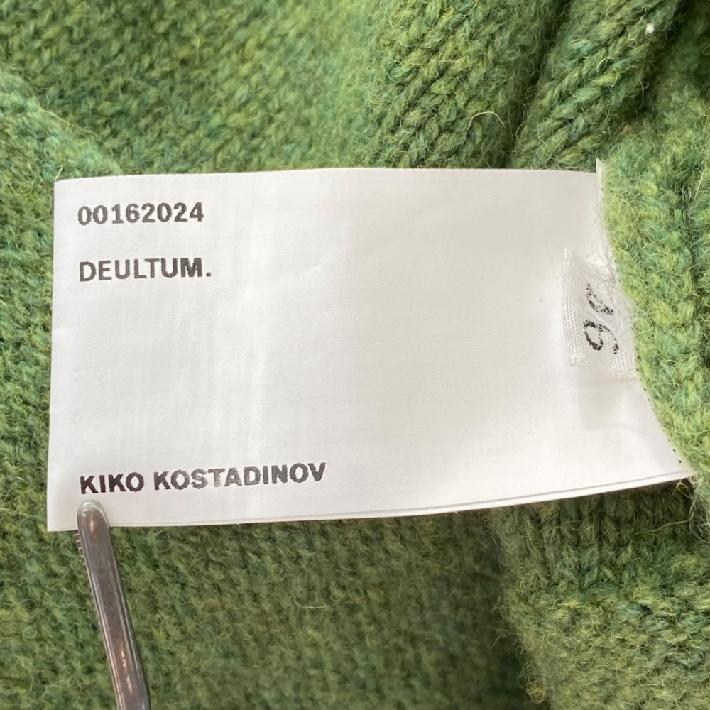KIKO KOSTADINOV 24SS DEULTUM DELIAN Sweater Green Size 46