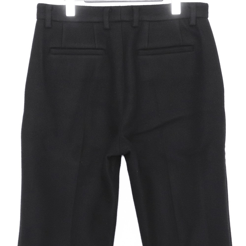 WE11DONE Straight Fit Suit Metal Ring Pants Black Size M