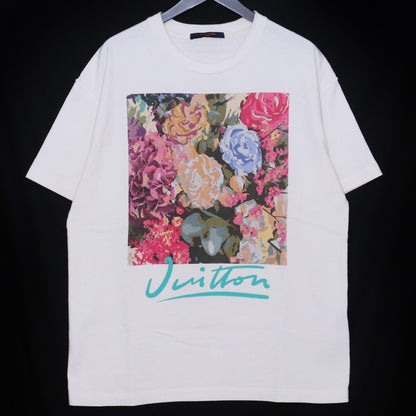 LOUIS VUITTON 22AW LV Flower Tapestry T-Shirt White Size M