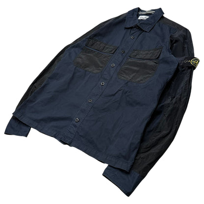 STONE ISLAND 13SS Cotton Nylon Metal Jacket Navy Size S