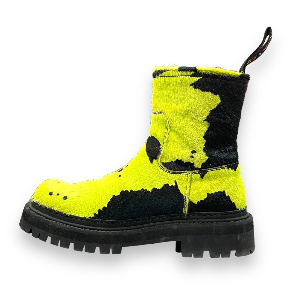 Camper EKI CrazyCow Green-Negro Boots Size EU41