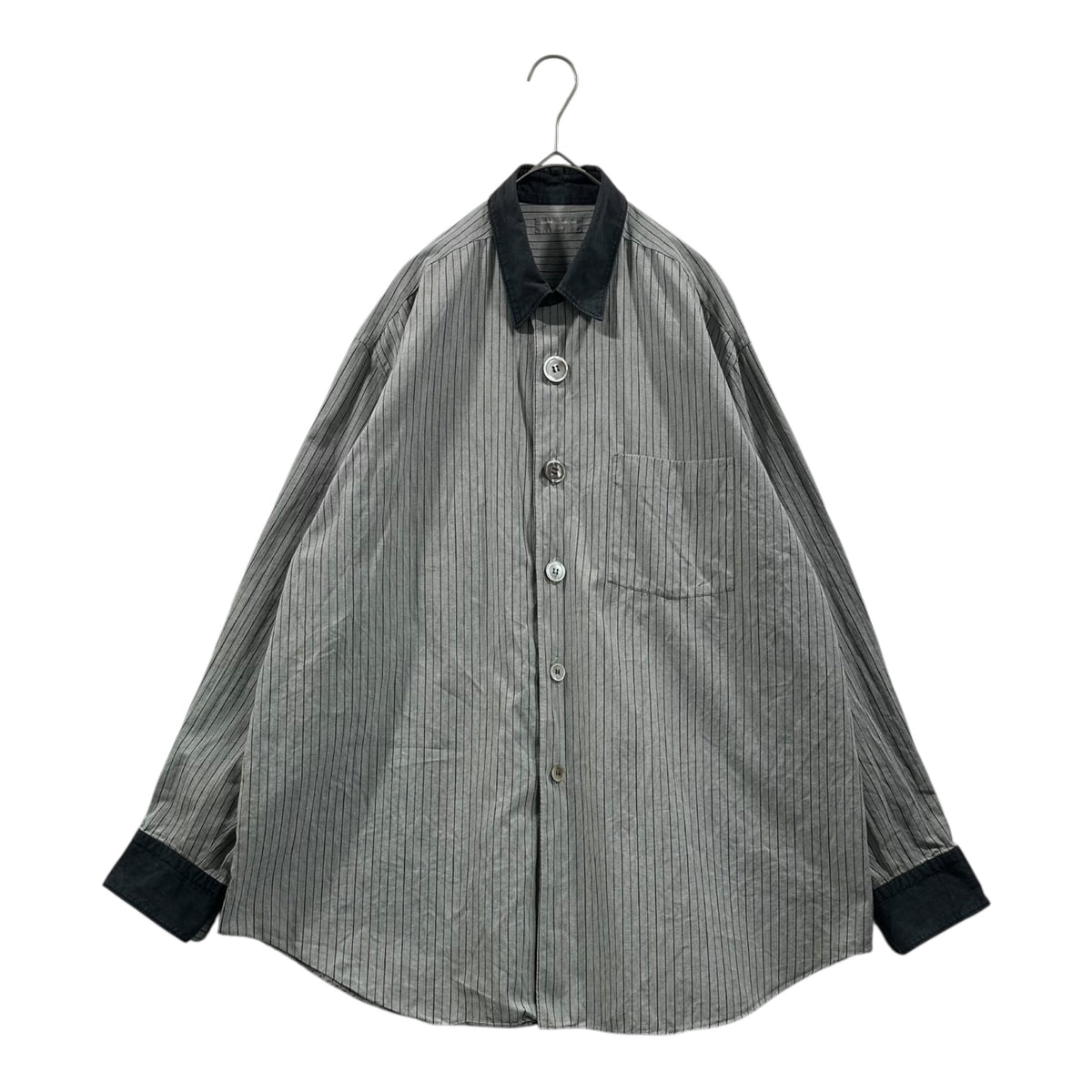 COMME des GARCONS HOMME 80s Crescendo Shirt Gray
