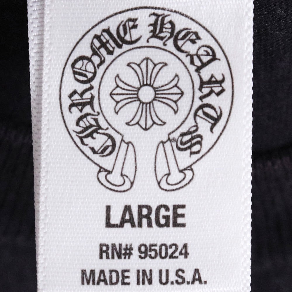 CHROME HEARTS OLD American Flag Dagger T-Shirt Black Size L
