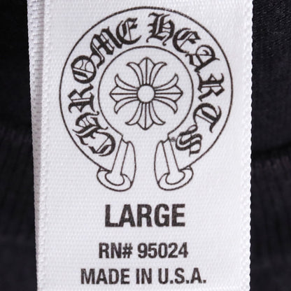 CHROME HEARTS OLD American Flag Dagger T-Shirt Black Size L