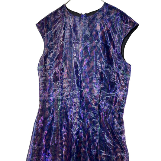 MAISON MARGIELA 18AW Allover Sheer Sleeveless Dress Size 42