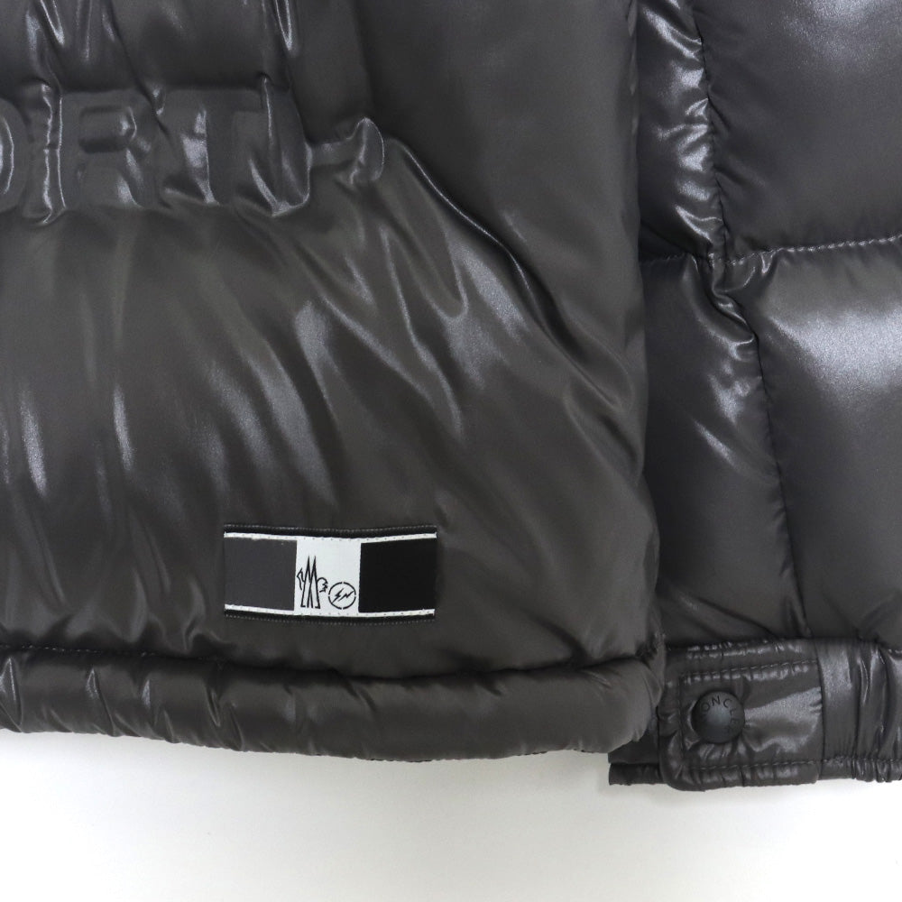 MONCLER GENIUS 18FW Mentor Fragment Down Jacket Gray Size 1