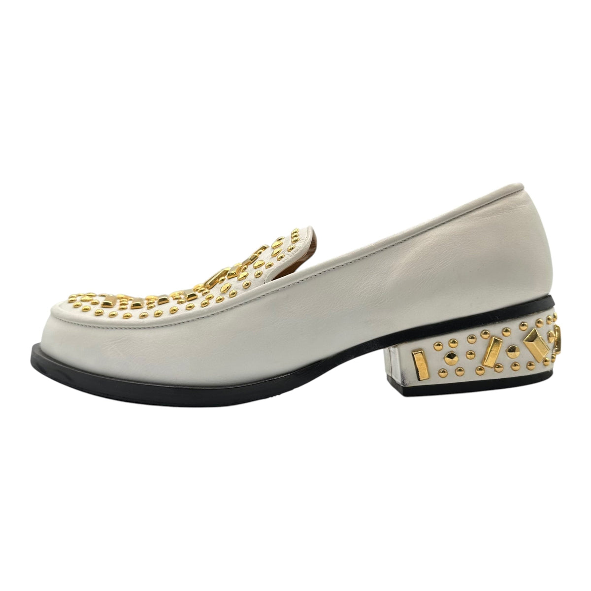 COMME des GARCONS HOMME PLUS 07SS Loafers White Size 25cm