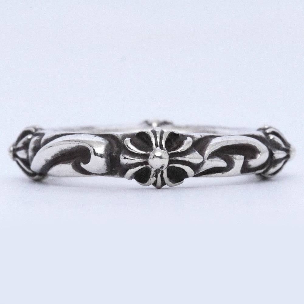 CHROME HEARTS SBT Band Silver Ring Size JP 21