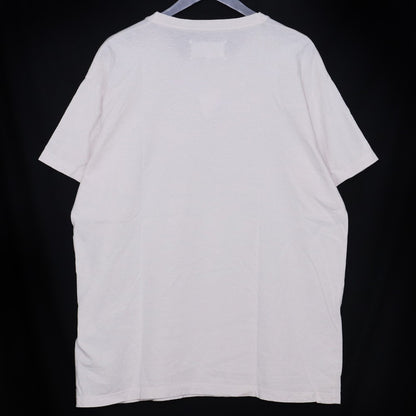 MAISON MARGIELA Stamp Logo T-Shirt Ivory Size L