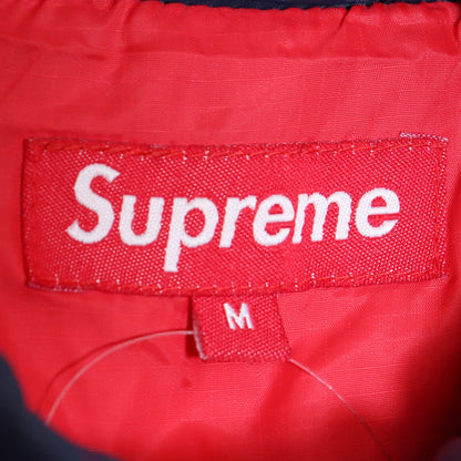 SUPREME 10AW Quilted Puffy Jacket Navy Size M