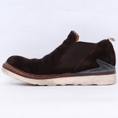 VISVIM GORNERGRAT-FOLK Suede Chelsea Boots Brown Size 9
