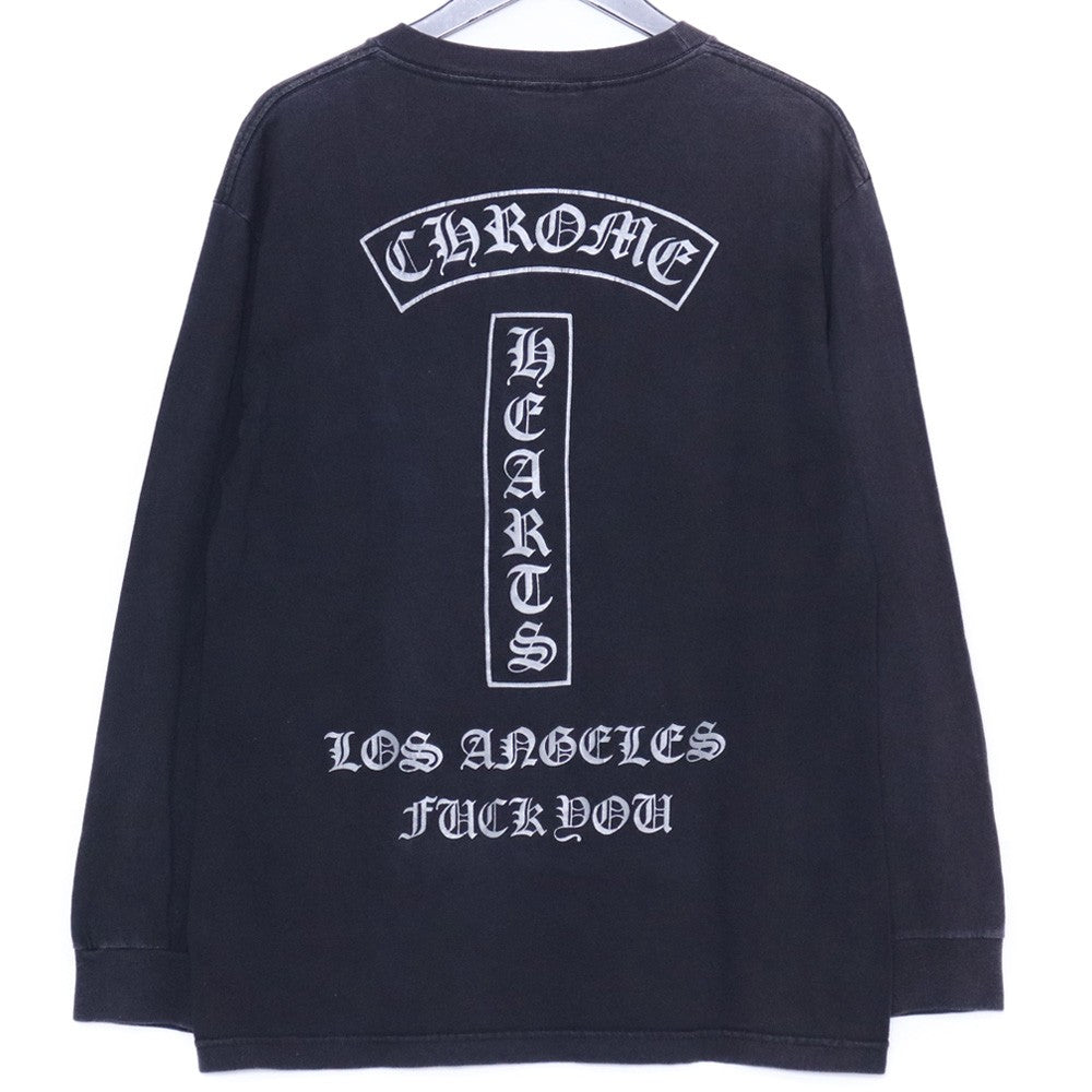 Chrome Hearts LA Limited Back T-Bar Long Sleeve T-Shirt Size M