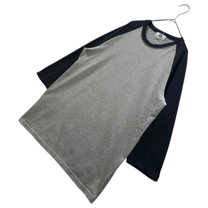 GOODENOUGH Glam G Logo 7/8 Sleeve Raglan Navy Gray Size 3