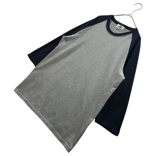 GOODENOUGH Glam G Logo 7/8 Sleeve Raglan Navy Gray Size 3