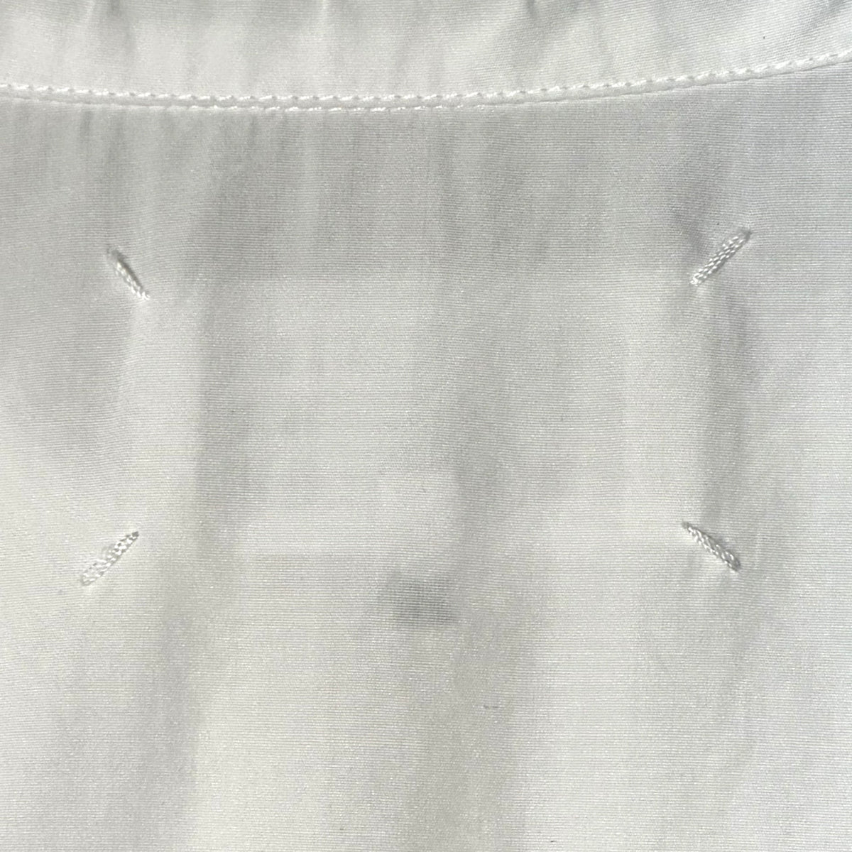 MAISON MARGIELA 19SS Half-Zip Drawstring Dress White Size 38
