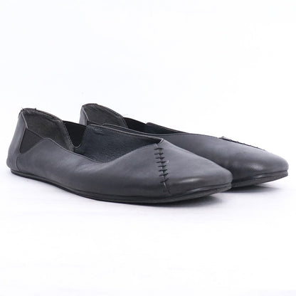 INAISCE Windwalker Leather Slip-Ons Black Size EU 43