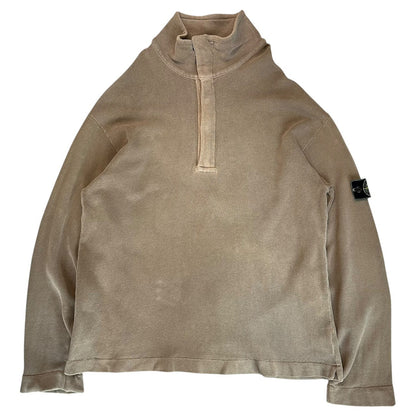 STONE ISLAND 98AW 90s Archive Half-Zip Pullover Size L