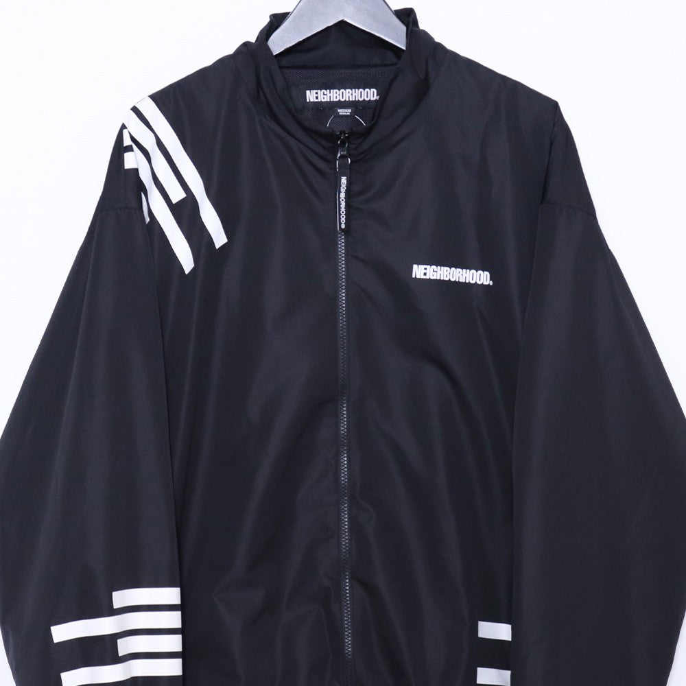 NEIGHBORHOOD 24SS Nylon Track Jacket Black Size M
