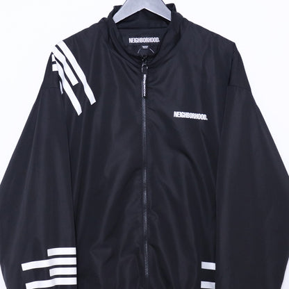 NEIGHBORHOOD 24SS Nylon Track Jacket Black Size M