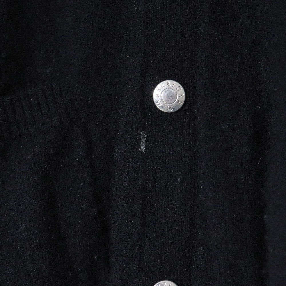 MARK&LONA Deuce Cashmere Cardigan Black Size 50