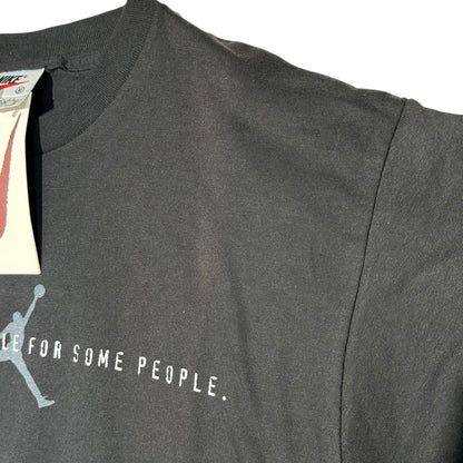 NIKE 90s Jordan Fear Is An Illusion T-Shirt Black Size M