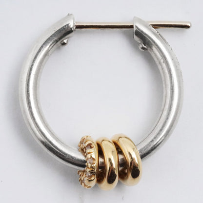 SPINELLI KILCOLLIN Ara SG Deux 18K Gold Hoop Earrings Size F