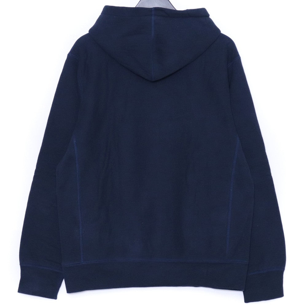 Supreme 19AW Bandana Box Logo Hooded Sweatshirt Navy Size M