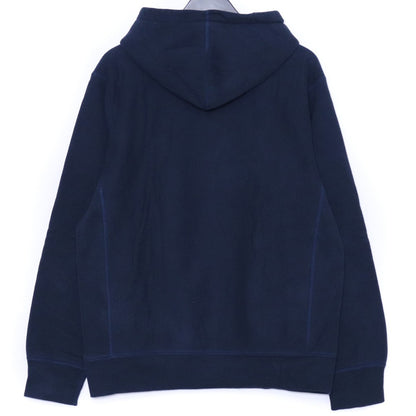 Supreme 19AW Bandana Box Logo Hooded Sweatshirt Navy Size M